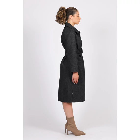 NAF NAF klasszikus francia szövetkabát halszálkás mintával