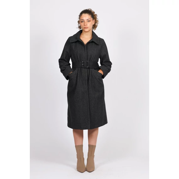 NAF NAF klasszikus francia szövetkabát halszálkás mintával