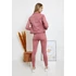 Kép 4/5 - Pink rugalmas anyagú farmer kabát