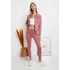 Kép 1/5 - Pink rugalmas anyagú farmer kabát